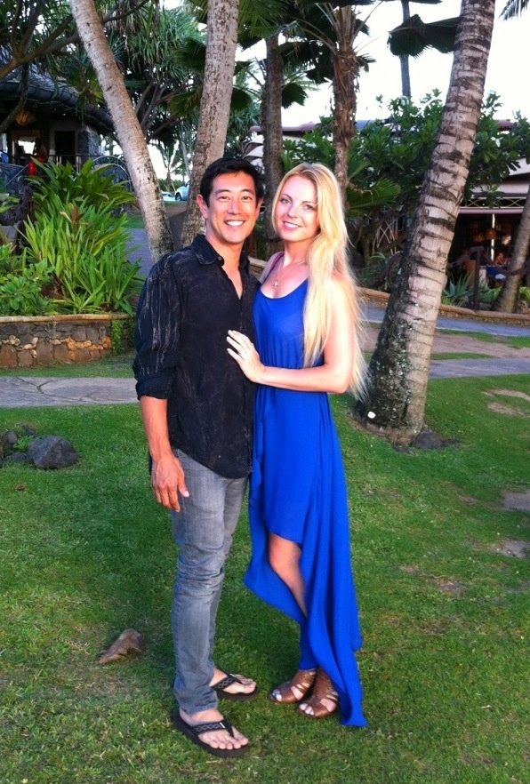 Grant Imahara of Mythbusters and his girlfriend Jennifer Newman