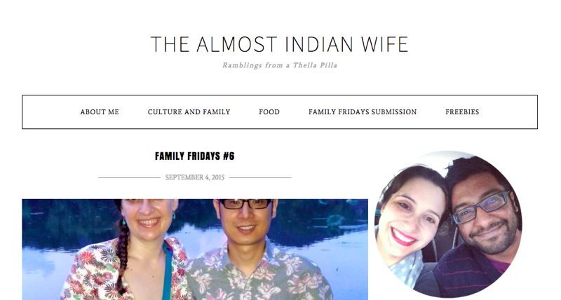 Featured on The Almost Indian Wife